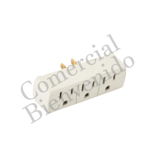 ADAPTADOR BAK. 3/S.POLARIZADO 125V-15A U67