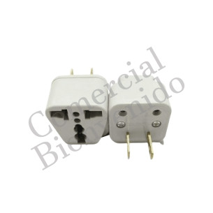 ADAPTADOR BAK. MULTIPLE 10A/250V 357 PLOMO