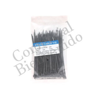 AMARRA PLASTICA 2.5MM-100MM C/CIENTO BLANCO