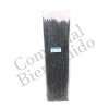 AMARRA.PLASTICA 7.6MM-450MM C-CIENTO NEGRO