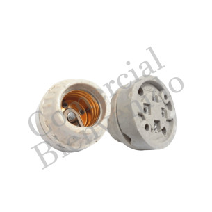 BOQUILLA DE LOZA E-27 REDONDA     T-501