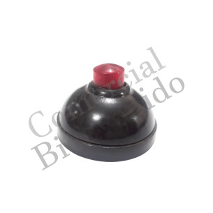 BOTON TIMBRE REDONDO NEGRO    T-405