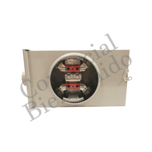 BASE P/MEDID0R CLASE 200A 4 TERMINALES TW