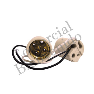 BOQUILLA C/LARG0 E27 C/CABLE S/NEPLO  CH-516