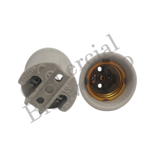 BOQUILLA DE LOZA E-27 T-CAMPANA S-GANCHO F-519