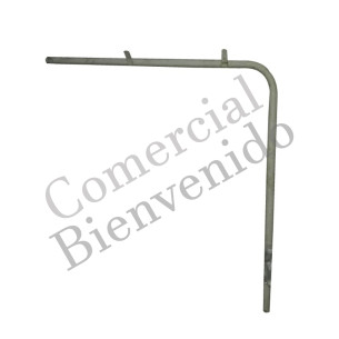 BRAZO LAMPARA SODIO C/TORNILLOS 150 X 150CM X2" W/I