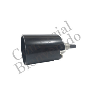 BOQUILLA BAKELITA C/LARGO C/NEPLO E-27 C/INTERRUPTOR