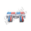 BORNAS /CONEXION KV426 2-6 8P 32A 250V/4KV ROJ/AZ CH