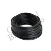 CABLE ASBESTO No. 12 100M.  NEGRO