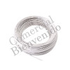 CABLE ASBESTO No. 16 100M.  BLANCO