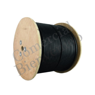 CABLE COAXIAL RG59 300 MTS.C/CARRETE NEGRO CHIYODA