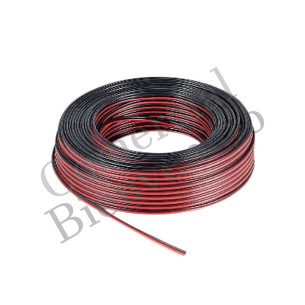 CABLE PARA PARLANTE 2X24 AWG 100MTS NEGRO/ROJO