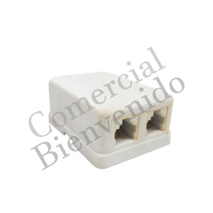 CAJA P/TLF.S/P 2/S.4H.BLANCO C/ADHES.TA117