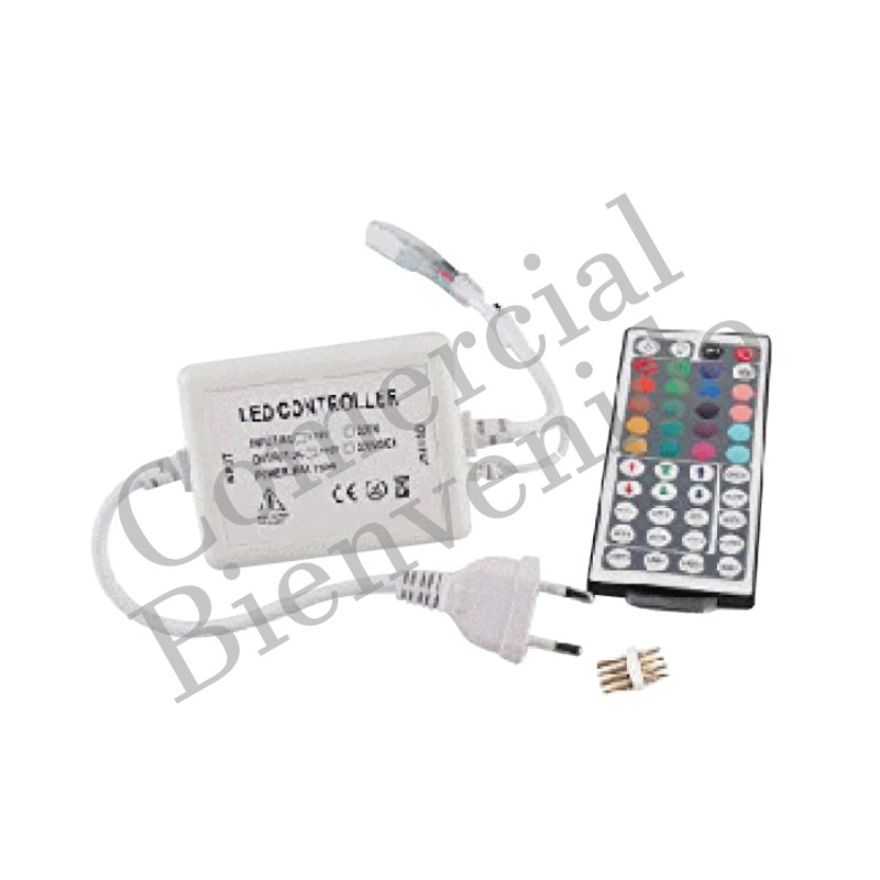 LED CONTROL/RECEPTOR RGB MANGUERA SMD5050 C/C.EURO-M