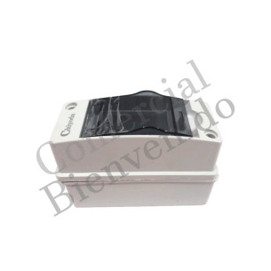 CAJA.BREAKER. PARA RIEL DIN  2P PLASTIC CHIYODA