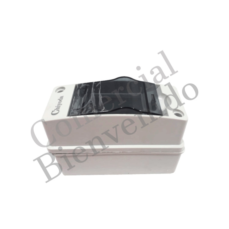 CAJA.BREAKER. PARA RIEL DIN 2P PLASTIC CHIYODA