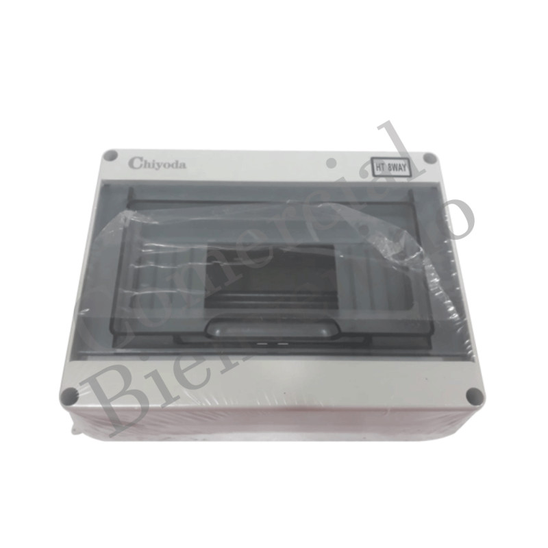 CAJA.BREAKER. PARA RIEL DIN 8P PLASTIC CHIYODA