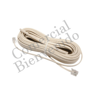 EXTENSION P/TELEFONO 3 M. 4 HILOS