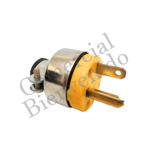 ENCHUFE BLINDADO.3PT.CHINO 220V.T/USA CH-351A CHIYODA