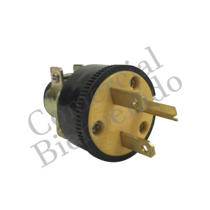 ENCHUFE DE CAUCHO 3PT.CHINO 220V T/USA CH-353A