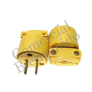 ENCHUFE TERMOPLAST AMARIL T/COOPER 2PTS U38N-2P U38- CHIYODA