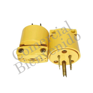 ENCHUFE TERMOPLAST AMARIL T/COOPER 3PTS U38N-3P U38- CHIYODA