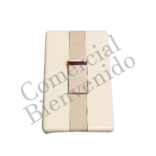 INTERRUPTOR.CON PLACA Y LUZ PILOTO  1/S E-026