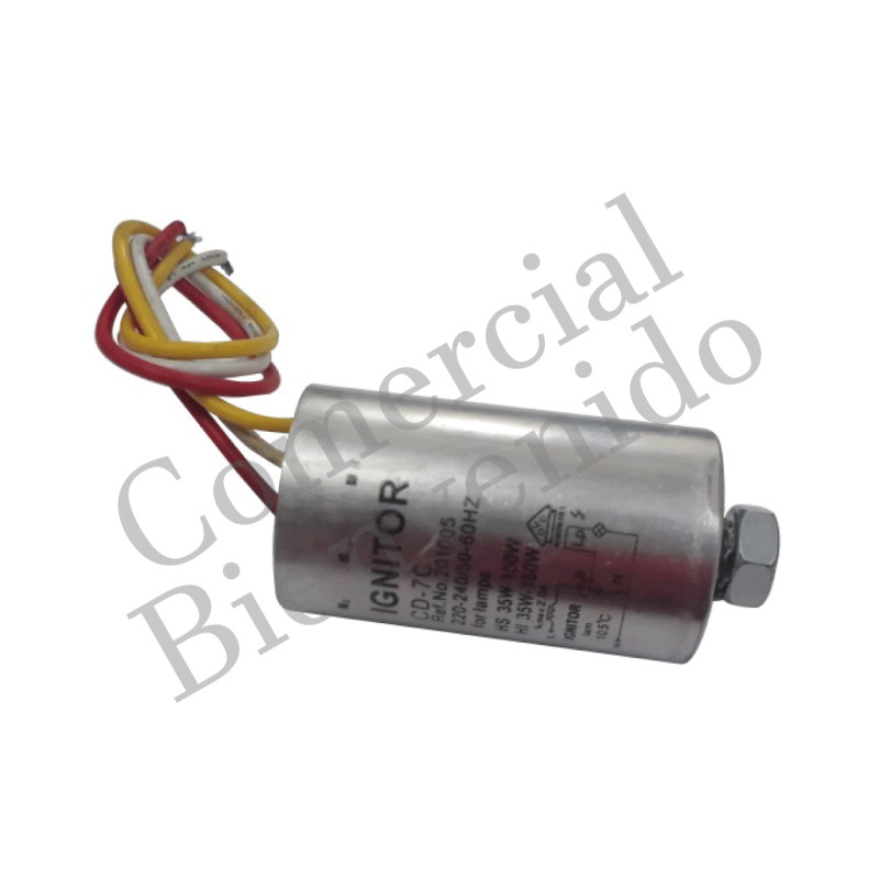 INYECTOR  3P  35W-150W 220V. PARA METAL HALIDE