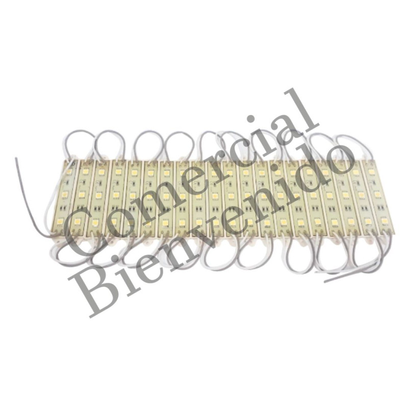 LED MODULO  BLANCO 12V- DC SMD 5050/3PCS  0.72W