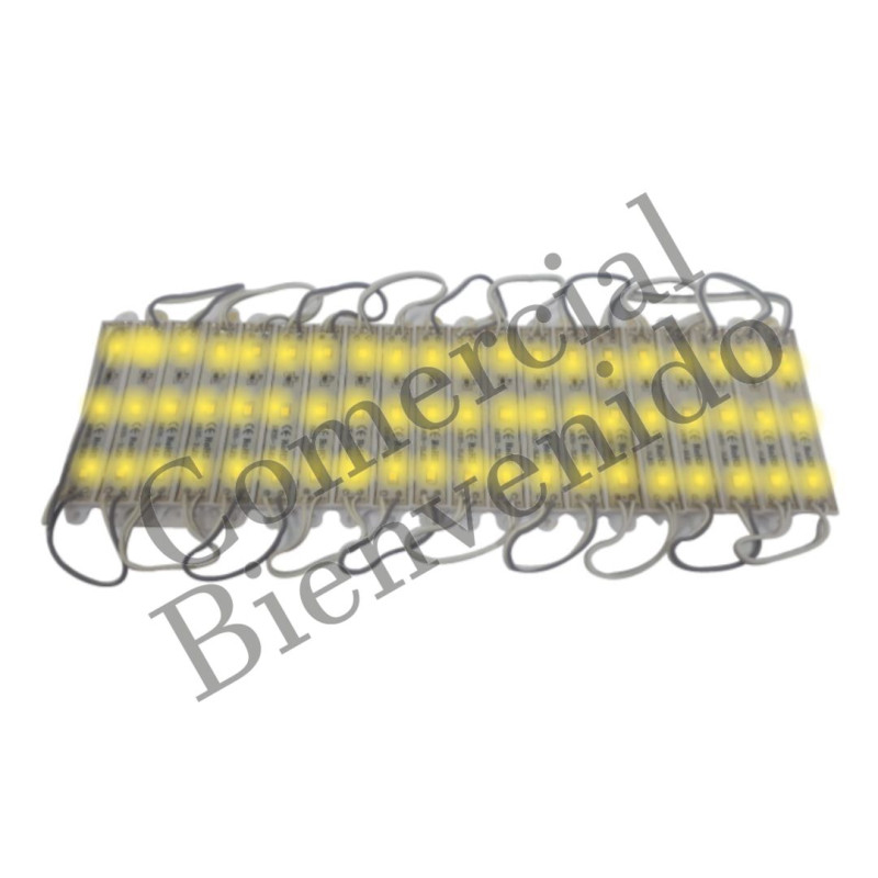 LED MODULO SMD 5050/3PCS DC12V 0.72W AMARILLO