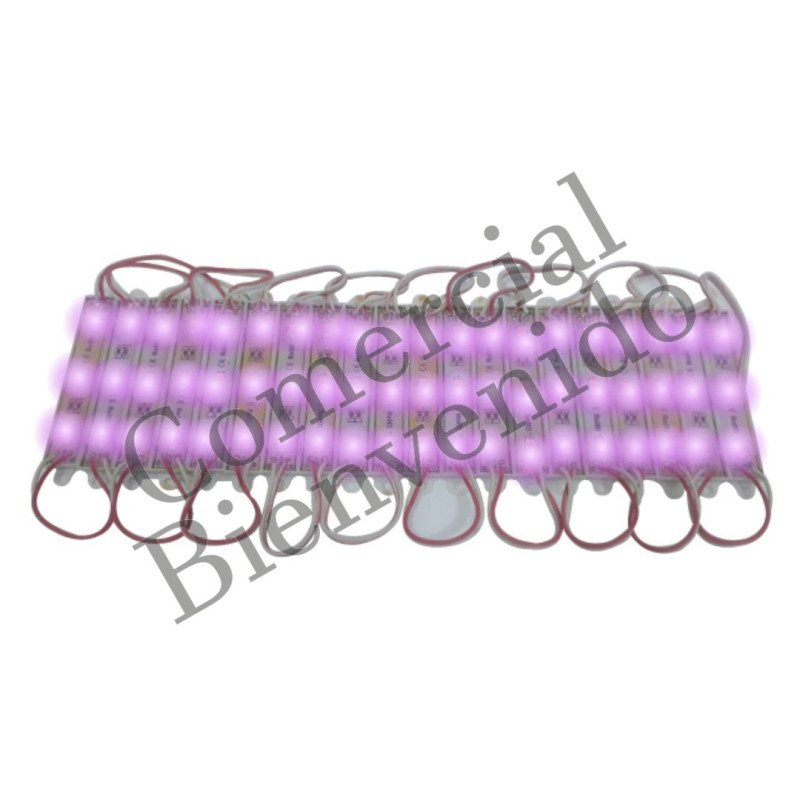 LED MODULO PURPURA 12V-DC SMD 5730/3PCS  1.20W  TW