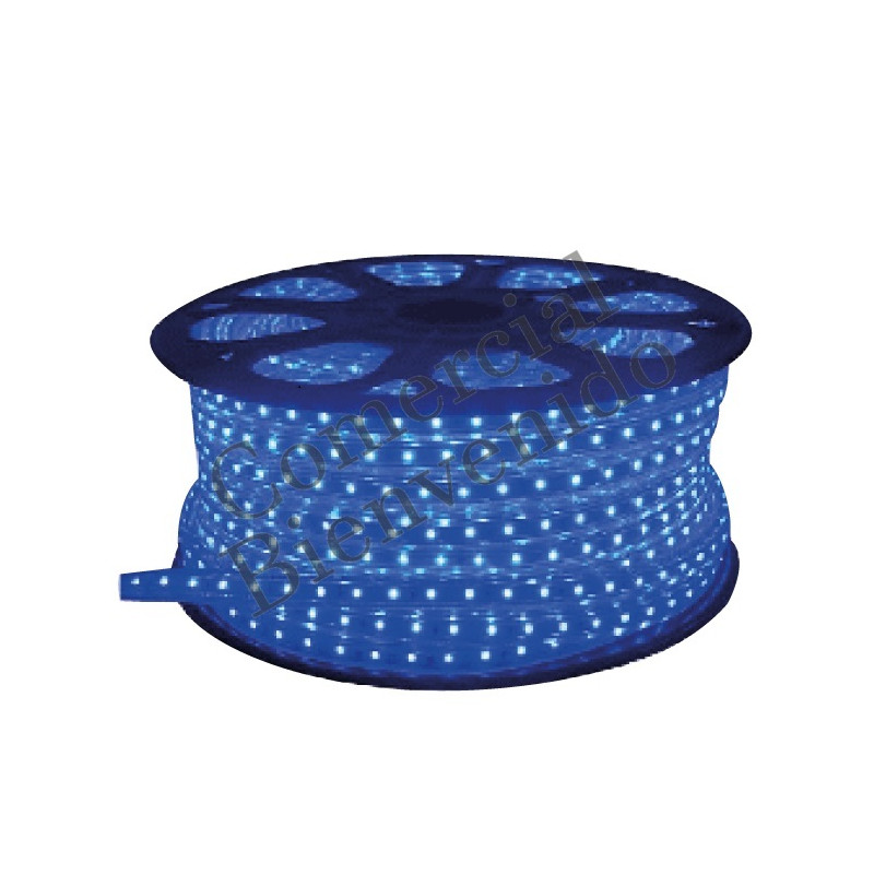 LED MANGUERA SMD 5050 .AZUL 120V CBV