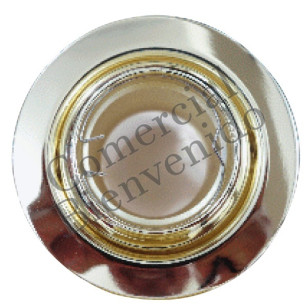 OJO DE BUEY P/DICR.2P.DORADO  10,5CM 449-1 G