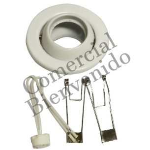 OJO DE BUEY P/DICR.2P BLANCO PEQ.7.5CM 449-5 G