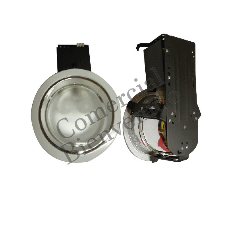 OJO DE BUEY.C/VIDRIO 8" ESMERILADO S/2 FOCOS