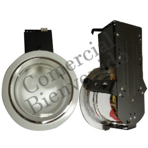 OJO.BUEY.C/VIDRIO ESMERILADO 2 FOCOS 6" SIN FOCO