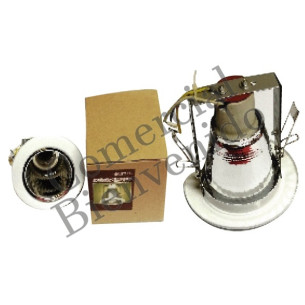 OJO DE BUEY P/BOQUILLA E27.BLANC 3PUL SKU271513 8CM