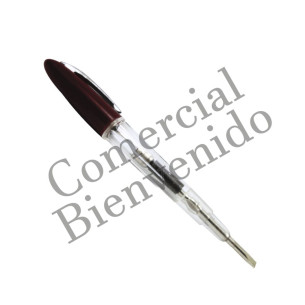 DESARMADOR PLANO   FINO T/PLUMA   T-111