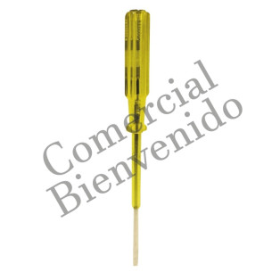 DESARMADOR PLANO FINO GRANDE AMARILLO TP-304B