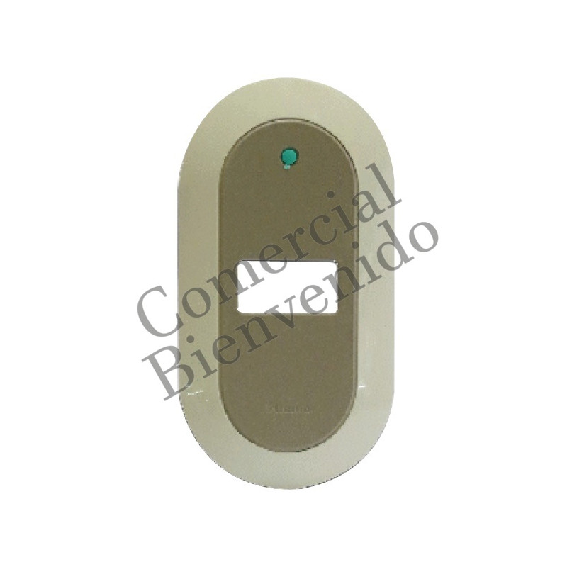 PLACAS BAKELITA T/TICINO GRIS 1/S FP201 GRAY