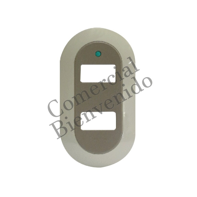PLACAS BAKELITA T/TICINO GRIS 2/S FP202 GRAY