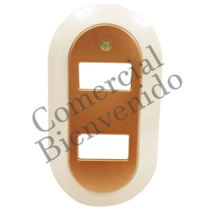 PLACAS BAKE DORADO 2/S FP202 GOLD CHIYODA T/TICINO