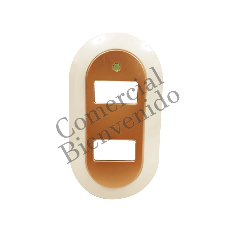 PLACAS BAKELITA T/TICINO DORADO 2/S FP202 GOLD