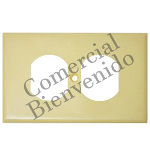 PLACAS BAKELITA T/USA 2/S TOMACORRIENTE U03 FACE