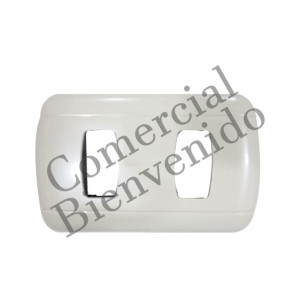 PLACAS BAKELITA T/TICINO 2/S CJ202 IVORY(DOMINO AVAN