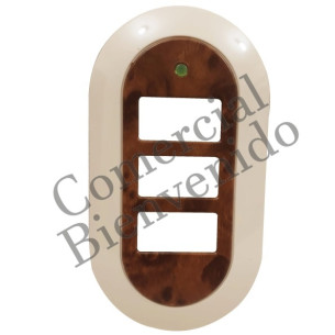 PLACAS BAKELITA T/TICINO COLOR MADERA 3/S FP203 WOOD