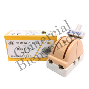 SWITCH REVERSI.2X 30AMP.LOZA BRONCE C-PEI NEC (TW)