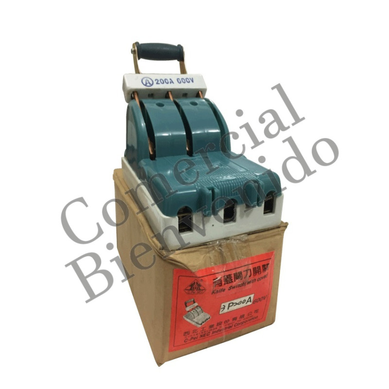 SWITCH NORMAL. 3X200AMP.LOZA BRONCE C-PEI NEC (TW)
