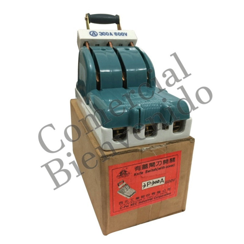 SWITCH NORMAL. 3X300AMP.LOZA BRONCE C-PEI NEC (TW)