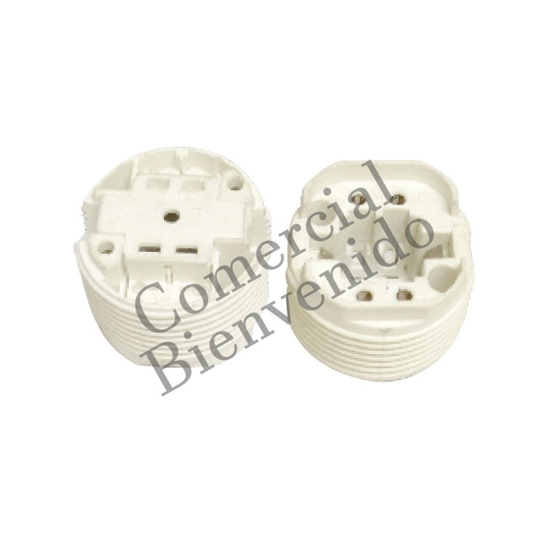 SOPORTE PARA FOCO AHORRADOR DULUX (PLC) G24Q-1 T4